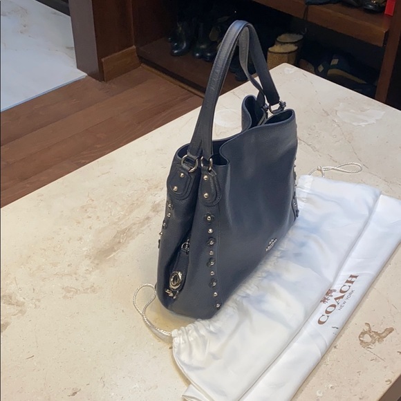 Coach leather bag - Picture 2 of 8